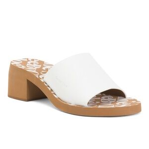 SEE BY CHLOE
Leather Heeled Mule Sandals